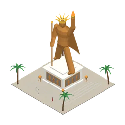 The Colossus, wonder of the Classical Age