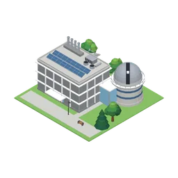 Research Lab, a low-poly knowledge building from Erapolis