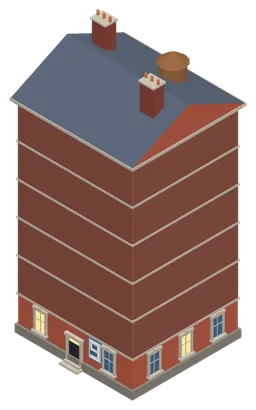 A level 9 home of the Industrial Age, the level power lets a house reach